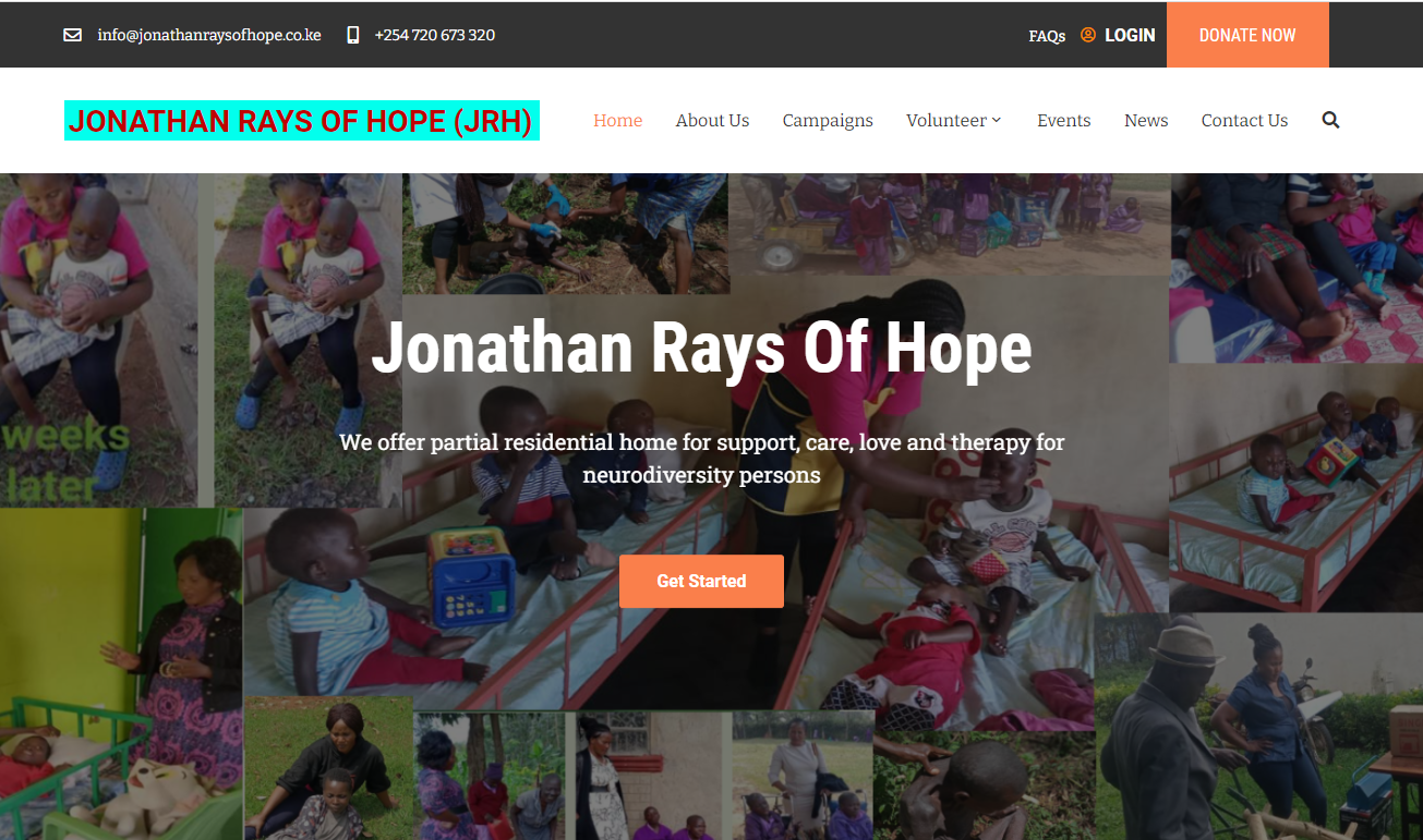 Non Profit Organization Website